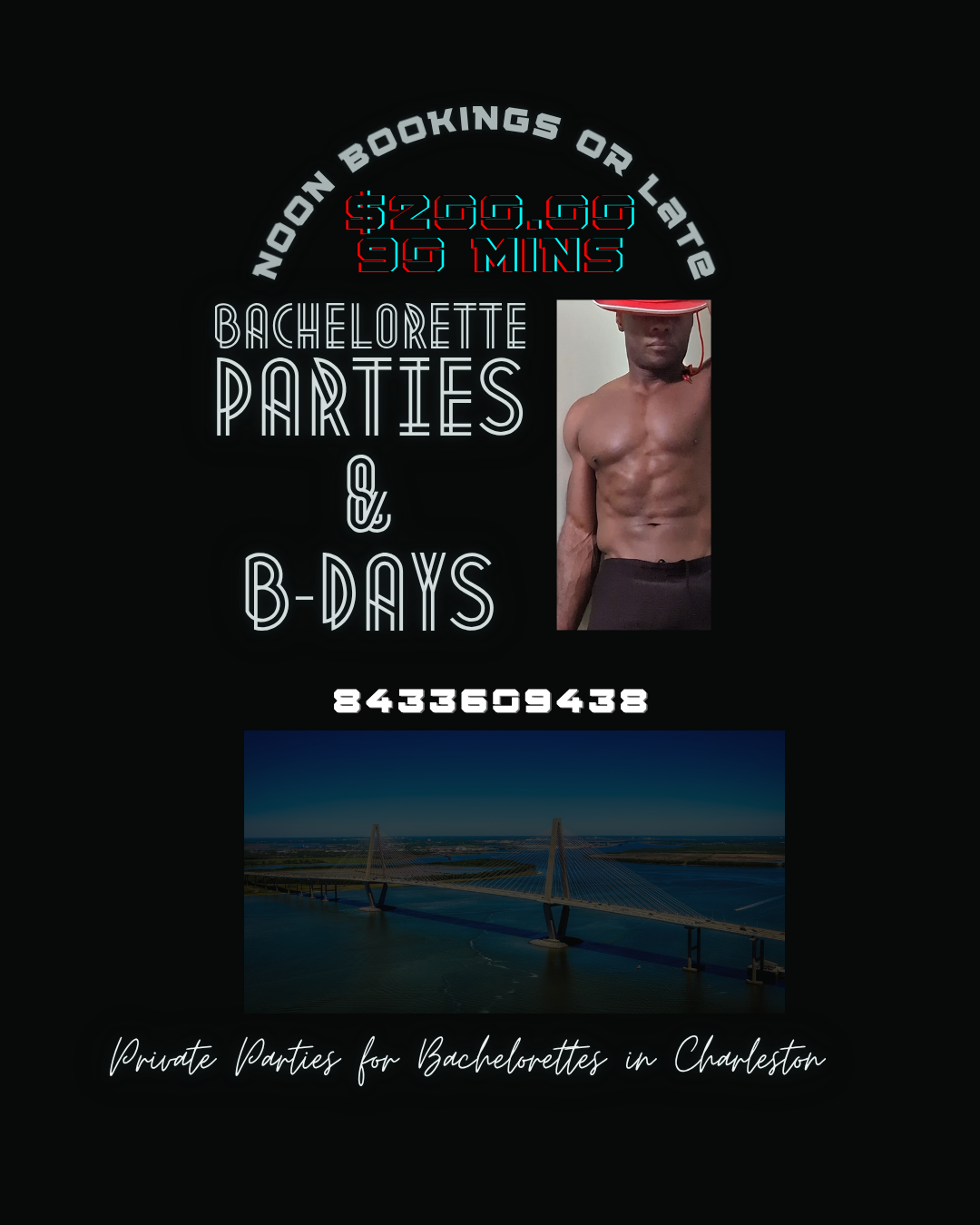 Photo of a male stripper